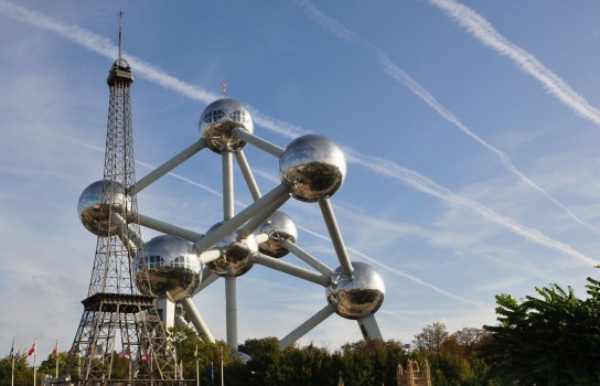 Foto di una replica della Torre Eiffel